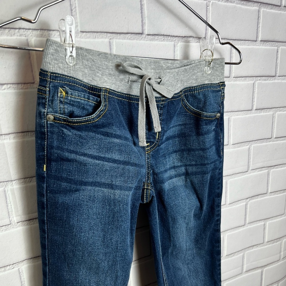 JUSTICE girls chic style fashion  slim super skinny jeans/size 12 - Picture 9 of 11